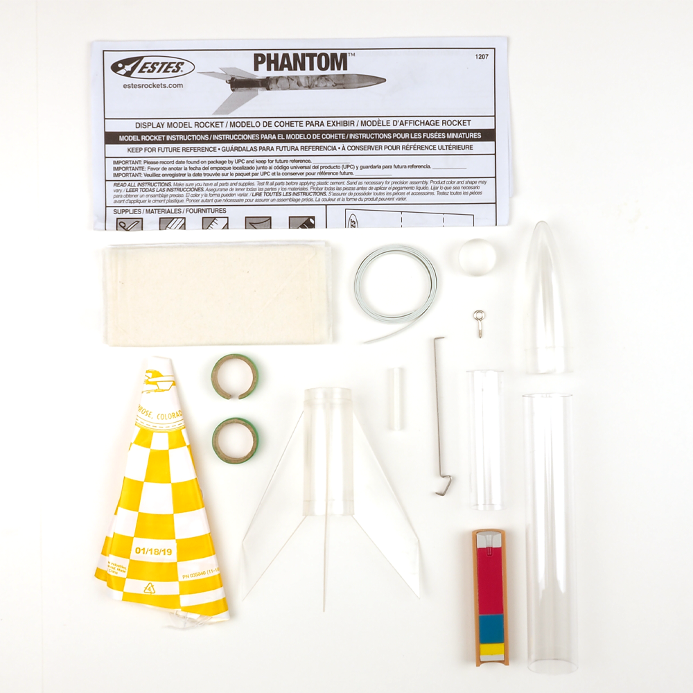 Estes 1207 Phantom Display Model