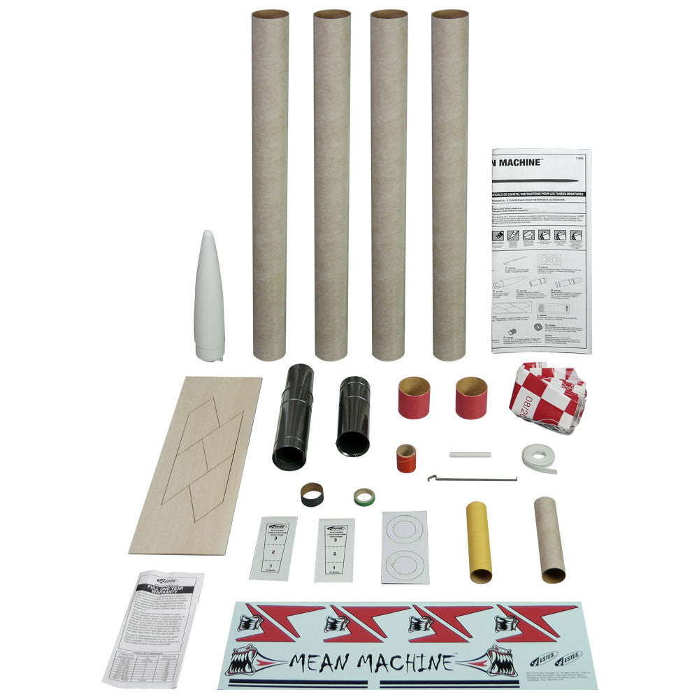 Estes 1295 Mean Machine Rocket - Skill 2