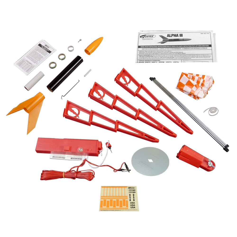 Estes 1427 Alpha III Launch Set E2X