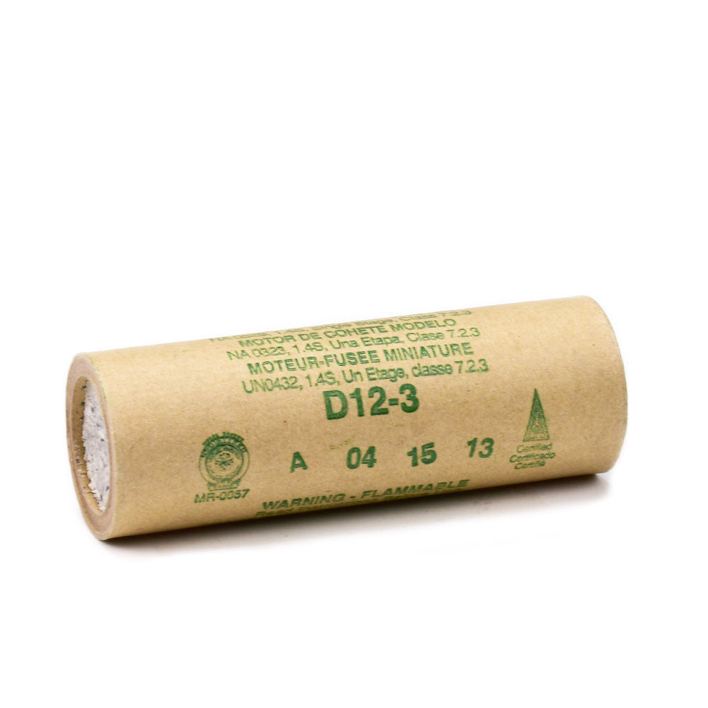 Estes 1566 D12-3 Engines - 2 Pack