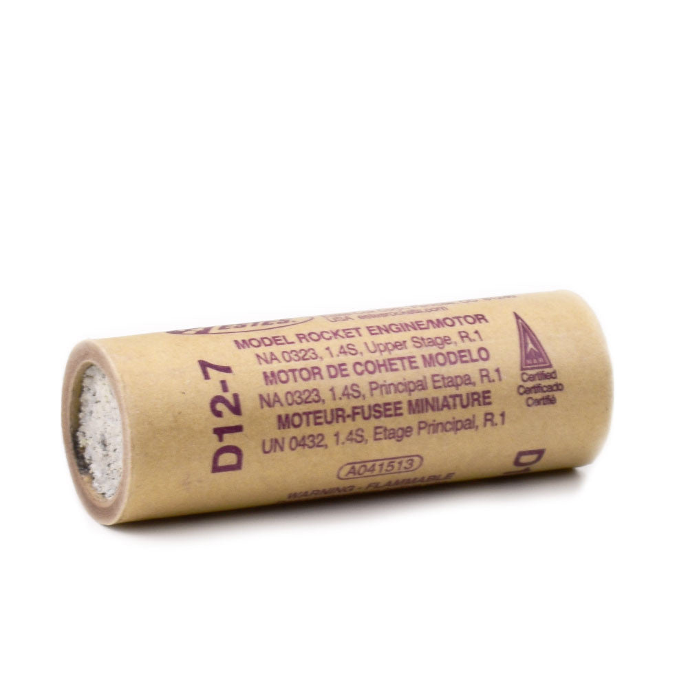 Estes 1568 D12-7 Engines - 2 Pack