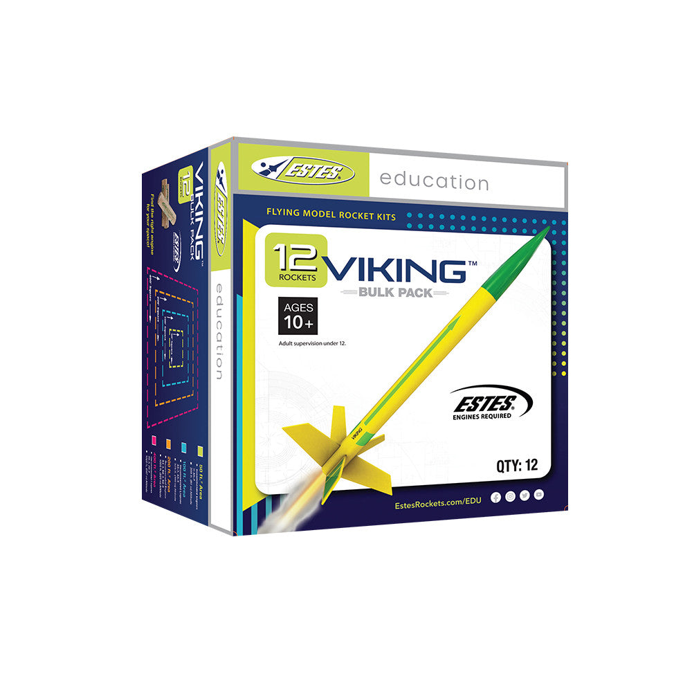 Estes 1755 Viking Bulk Pack - Skill 1 - 12 Pack