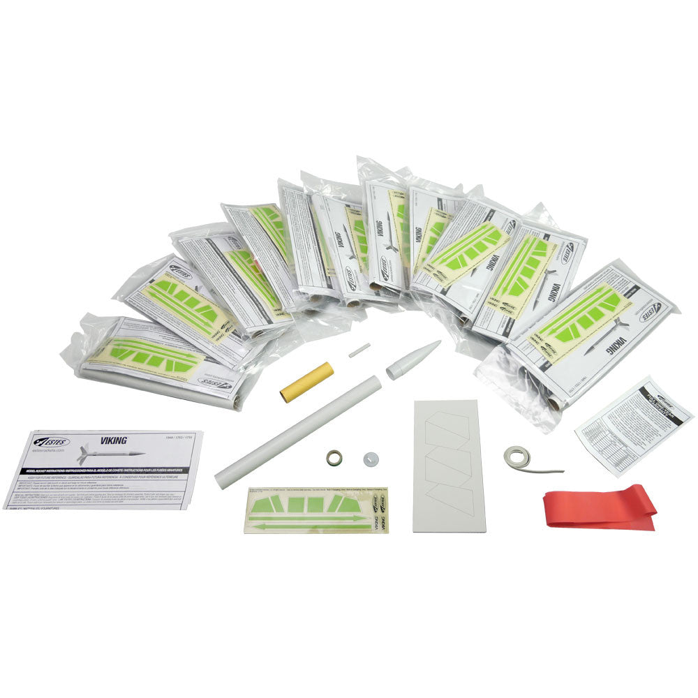 Estes 1755 Viking Bulk Pack - Skill 1 - 12 Pack