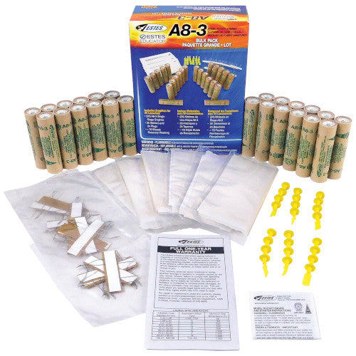 Estes 1781 A8-3 Bulk - 24 Pack
