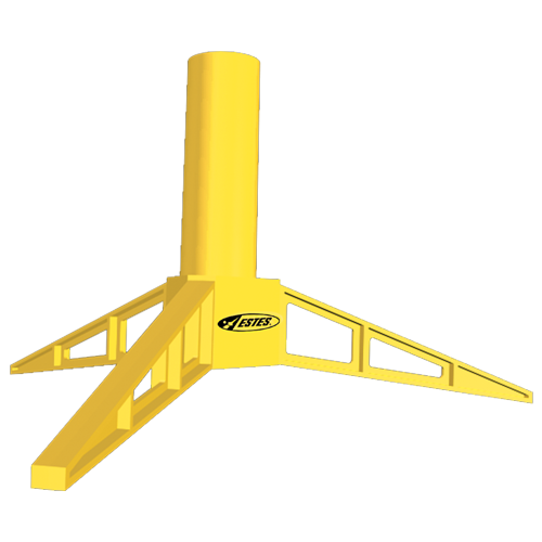 Estes 2291 Standard Engine Model Rocket Display Stand