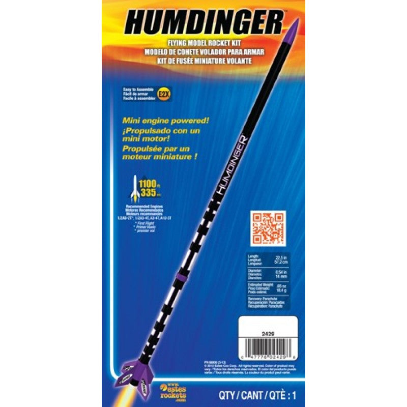 Estes 2429 Humdinger Rocket E2X