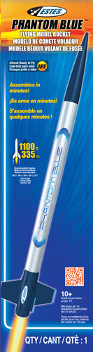 Estes 2483 Phantom Blue Rocket ARF