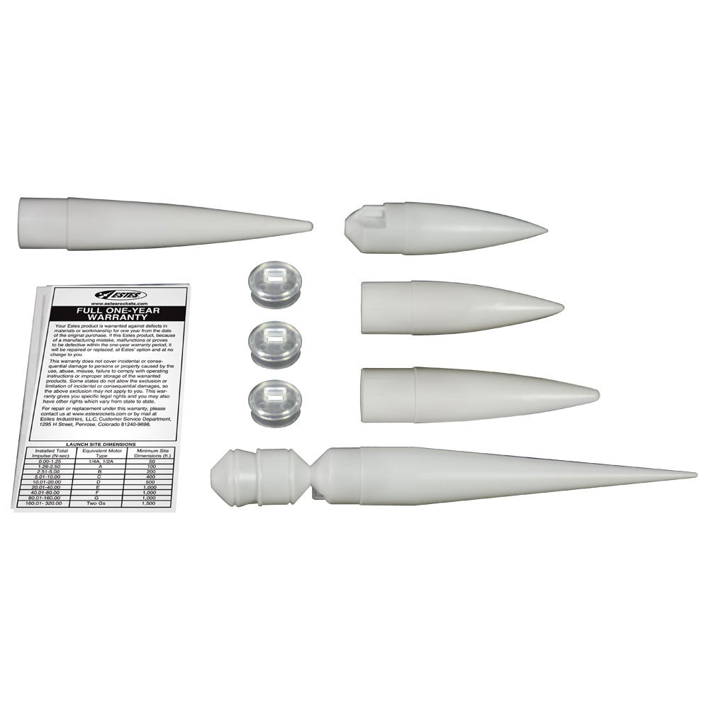 Estes 3162 NC-50 Nose Cone - 5 Pack