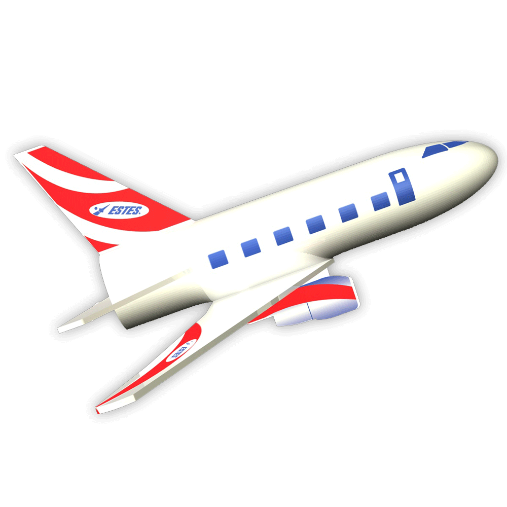 Estes 3230 Estes Jetliner Rocket - Skill 1