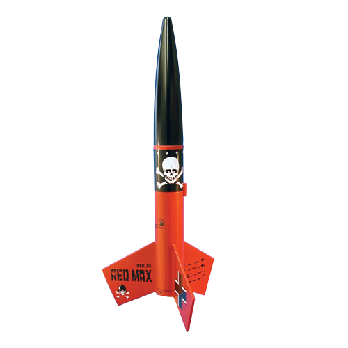 Estes 651 Der Red Max Rocket - Skill 1