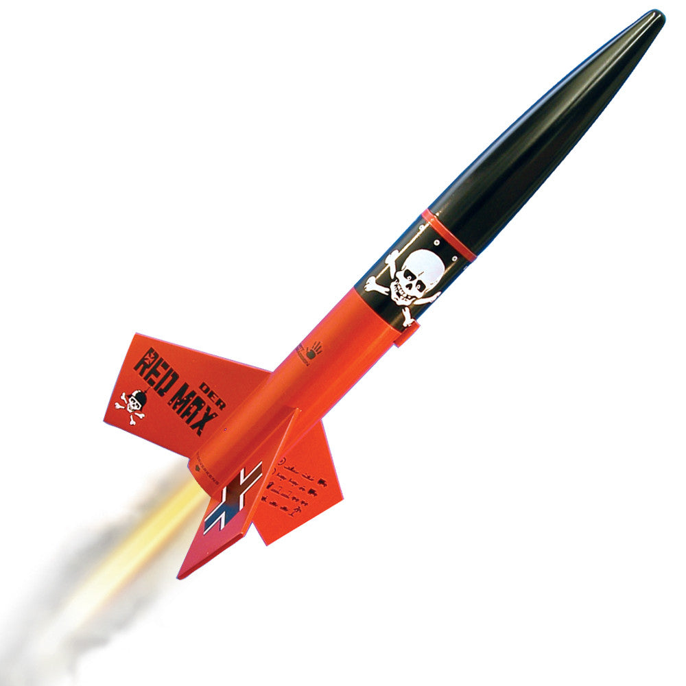 Estes 651 Der Red Max Rocket - Skill 1