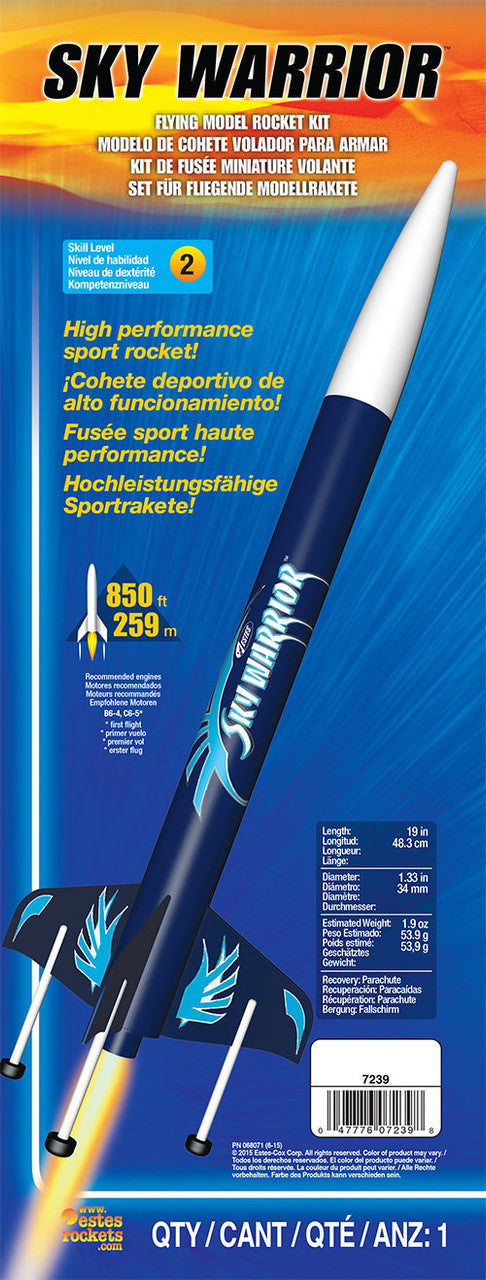 Estes 7239 Sky Warrior Rocket - Skill 2