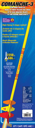 Estes 7245 Comanche-3 Rocket - Skill 3