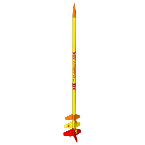 Estes 7245 Comanche-3 Rocket - Skill 3