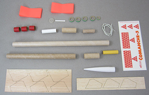 Estes 7245 Comanche-3 Rocket - Skill 3