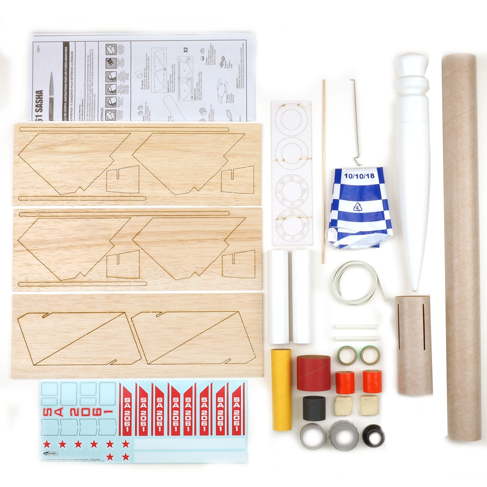 Estes 7271 Sasha 2 Stage Rocket