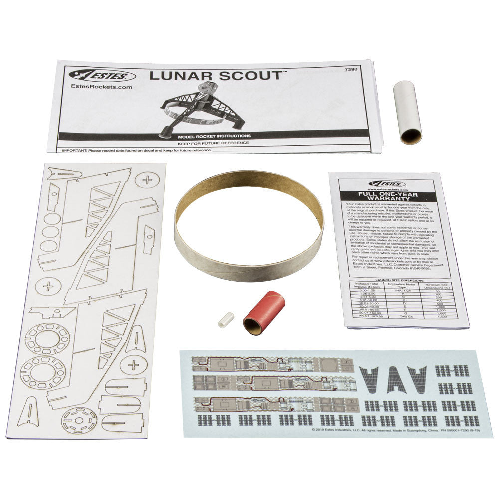 Estes 7290 Space Corps Lunar Scout - Skill Intermediate