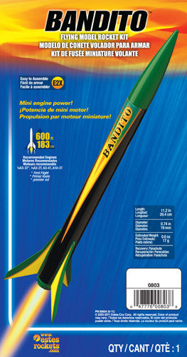 Estes 803 Bandito Rocket E2X