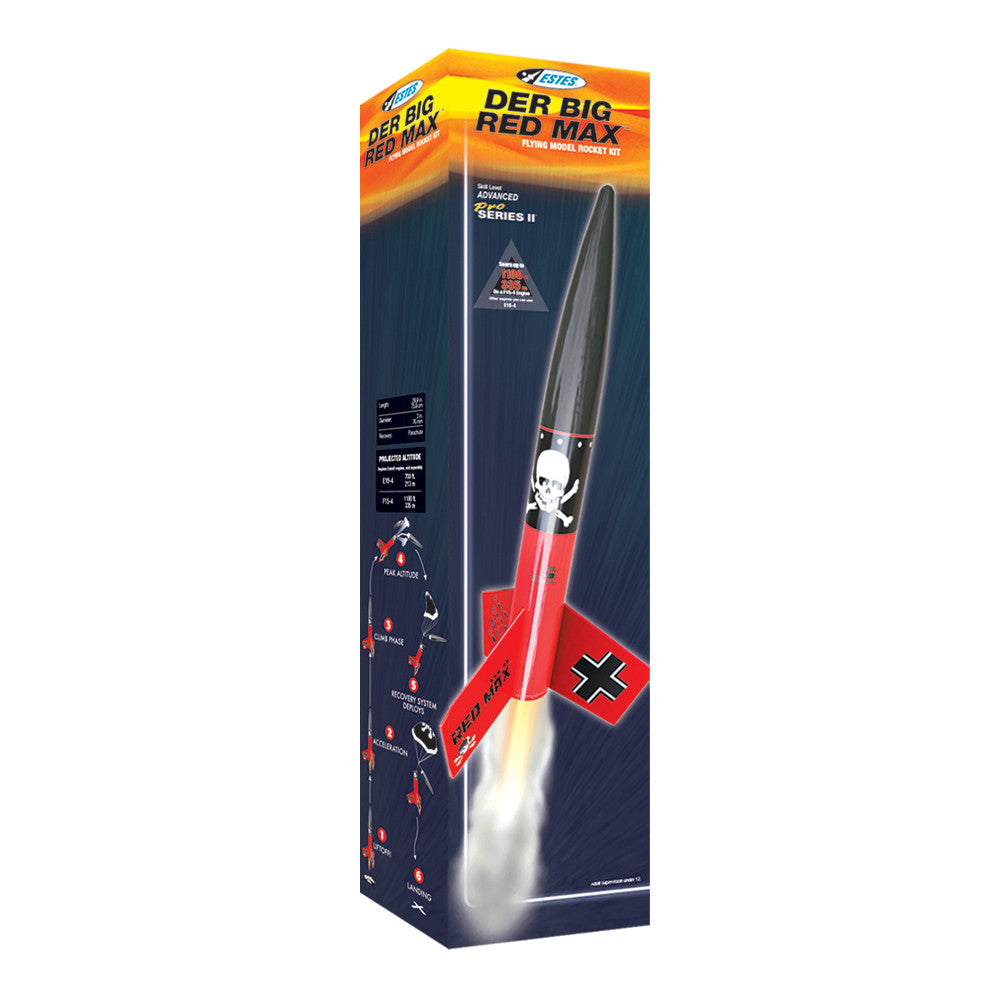 Estes 9721 Der Big Red Max Pro Series 2 - Skill Advanced