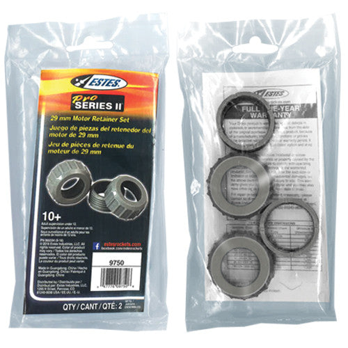 Estes 9750 29mm Motor Retainer Set