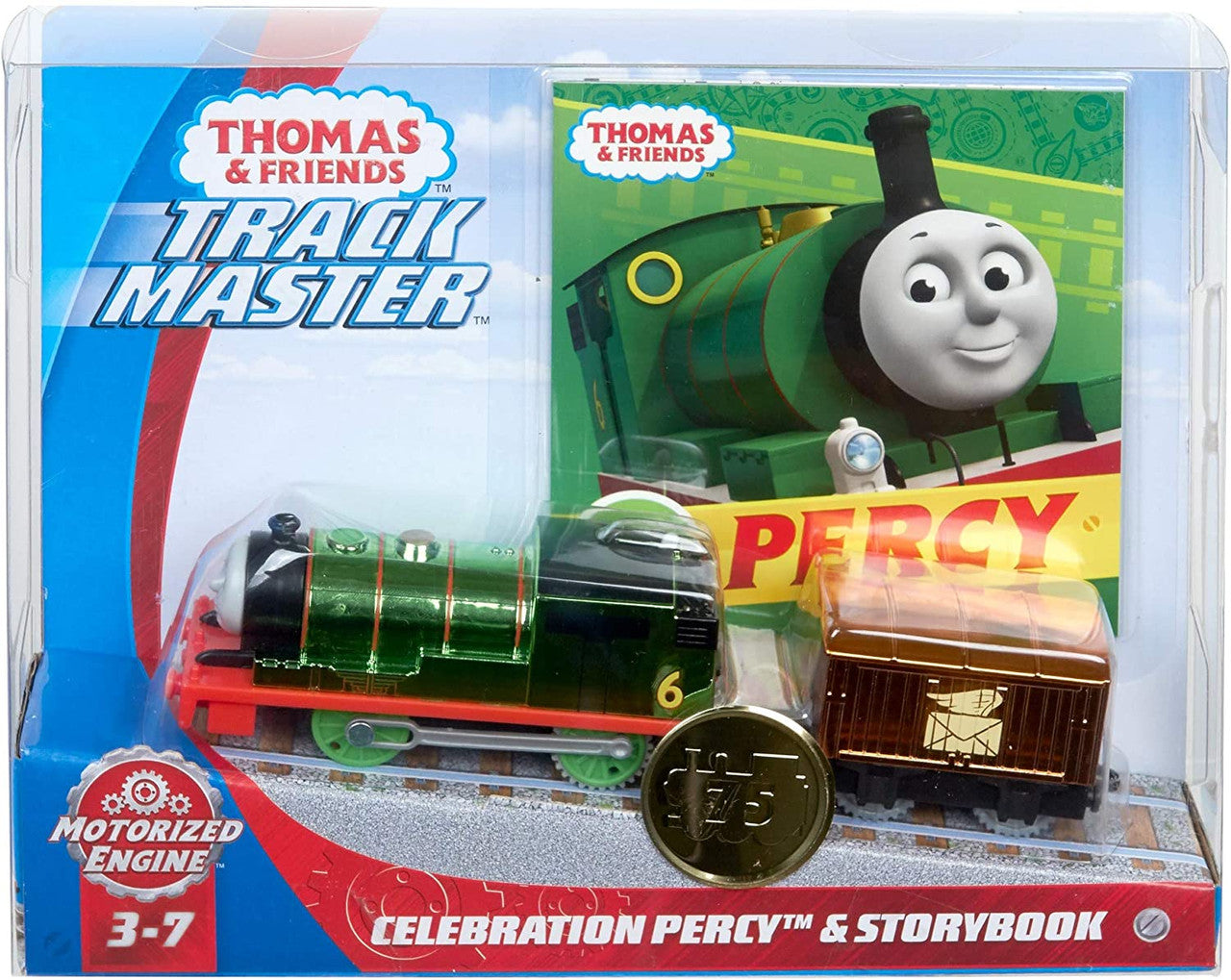 Fisher-Price 86628 Thomas & Friends Celebration Percy & Storybook