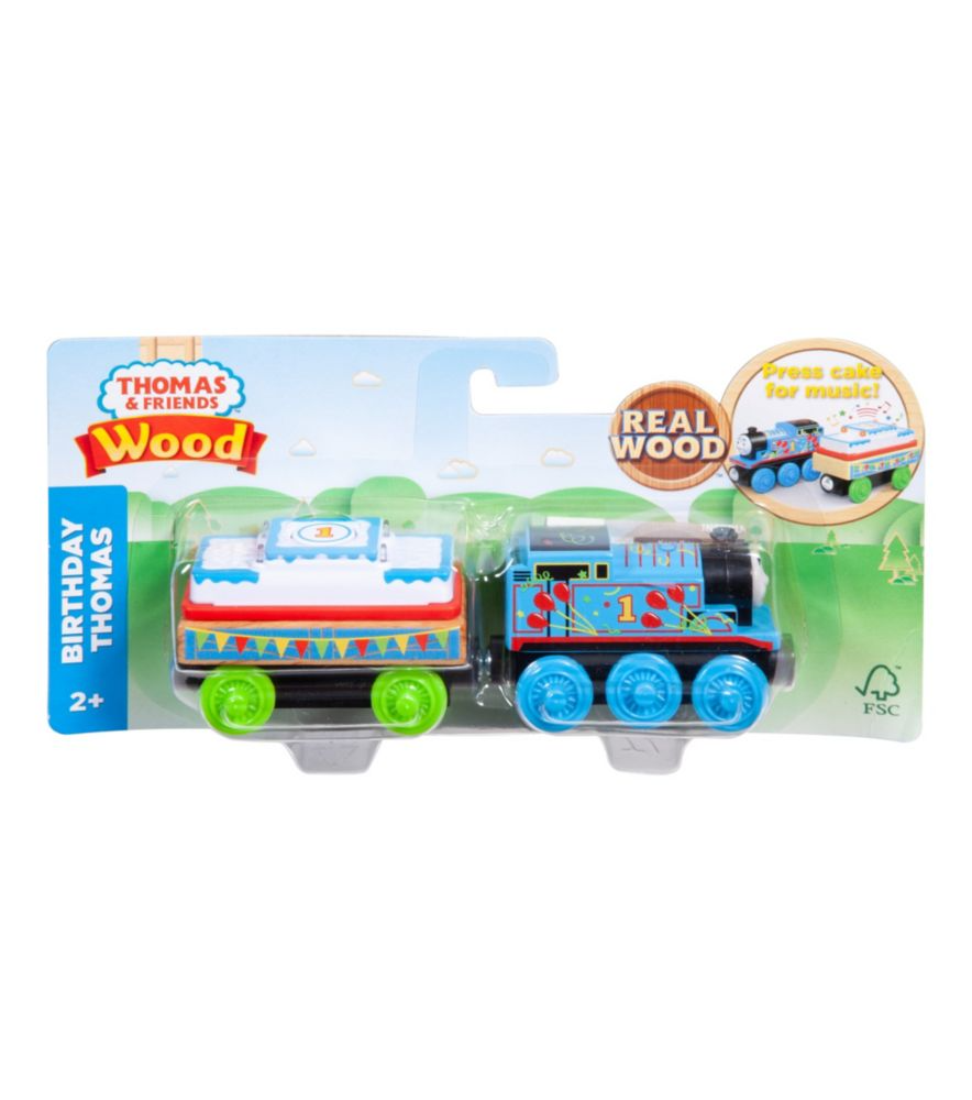 Fisher Price FRPGGG69 TTT WOOD Birthday Thomas