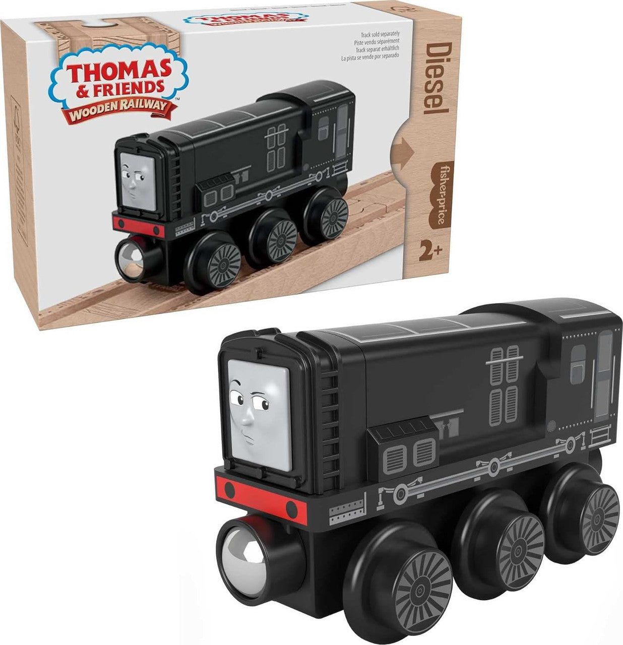 Fisher-Price FRPHBJ84 Thomas The Train Wooden Railway - DIESEL Locomotive