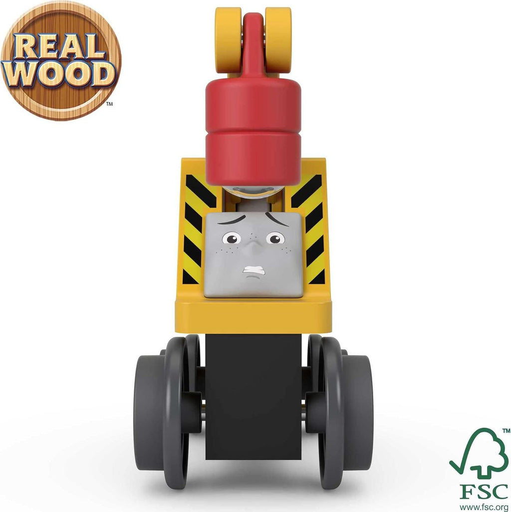 Fisher-Price FRPHBJ91 Thomas The Train Wooden Railway - KEVIN THE CRANE (Small)Locomotive