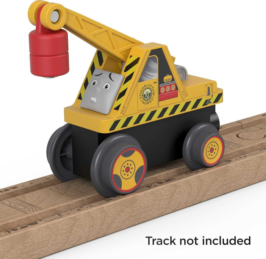 Fisher-Price FRPHBJ91 Thomas The Train Wooden Railway - KEVIN THE CRANE (Small)Locomotive