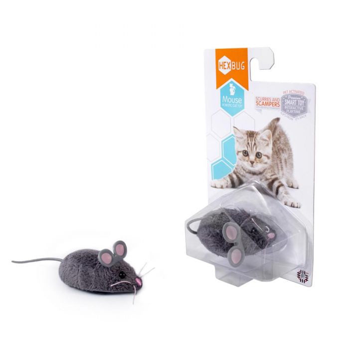 Hexbug 480-3031 Mouse Cat Toy (Gray)