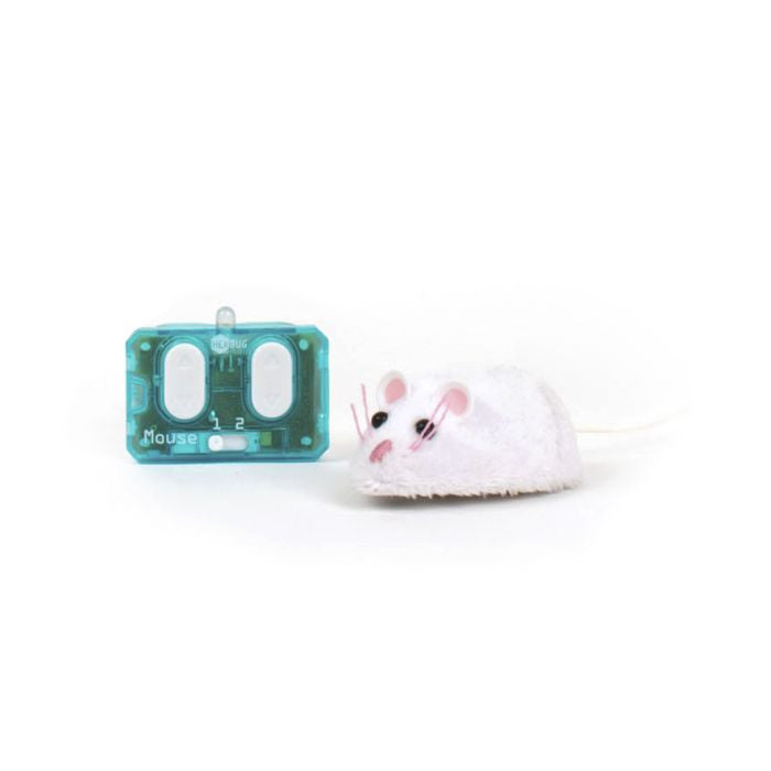 Hexbug Mouse IR Remote Control Cat Toy (White)