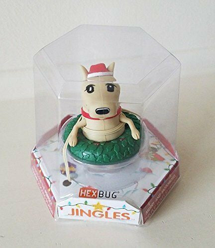 Hexbug Nano Jingles Dog in Christmas Wreath