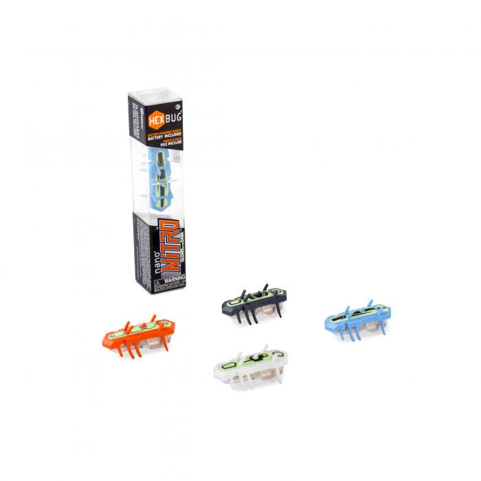 Hexbug 415-4573 Nano Nitro Glow Single (Glow in Dark)