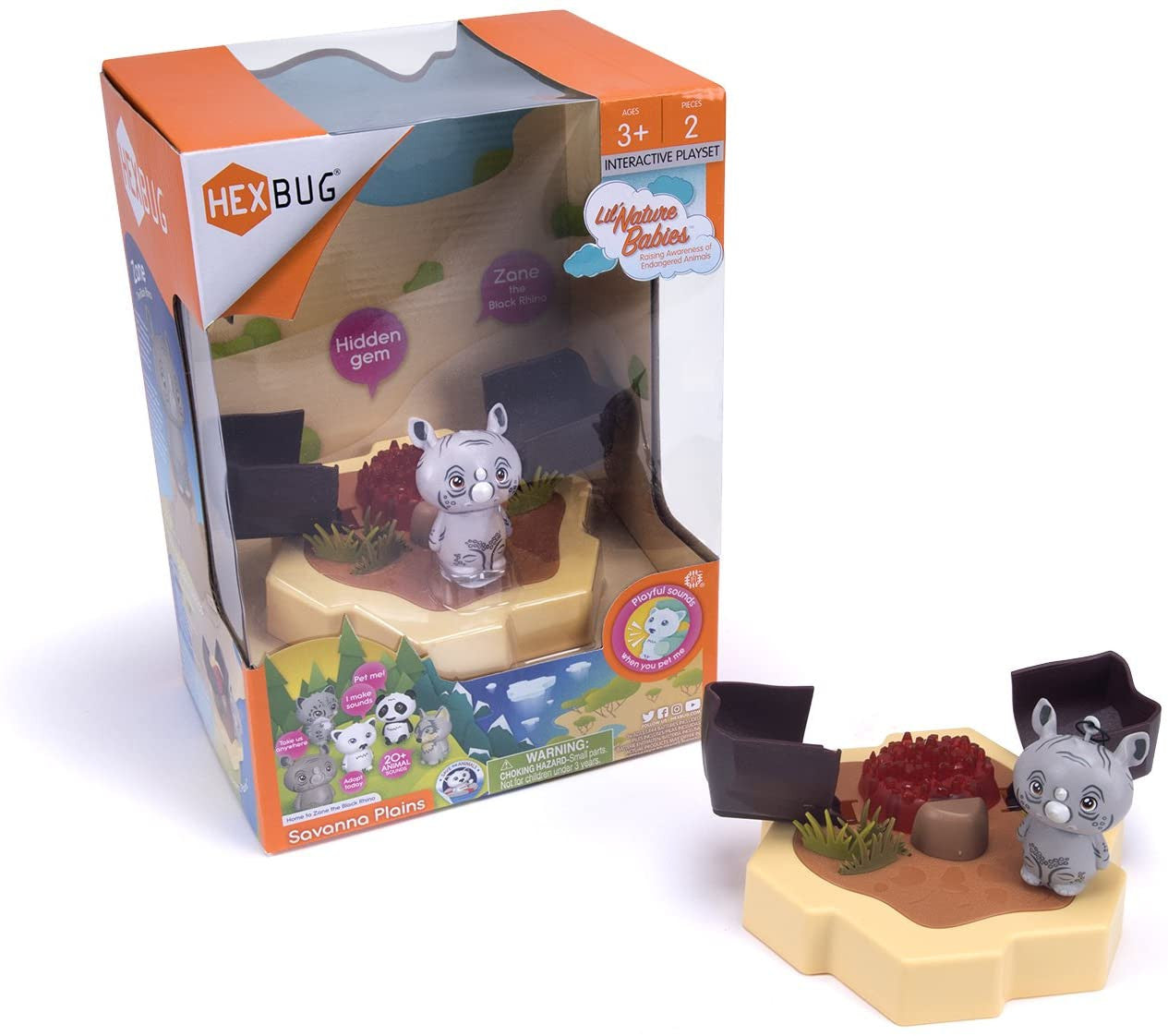 Hexbug Lil' Nature Babies - Savanna Plains
