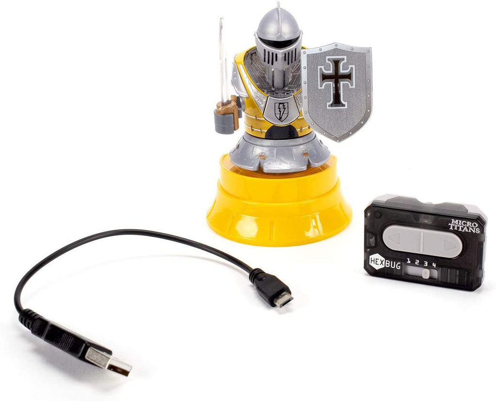 Hexbug Micro Titans Knight - Yellow