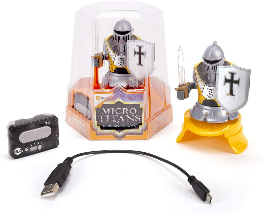 Hexbug Micro Titans Knight - Yellow
