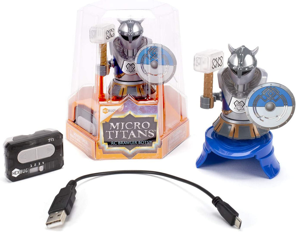Hexbug Micro Titans Viking - Blue
