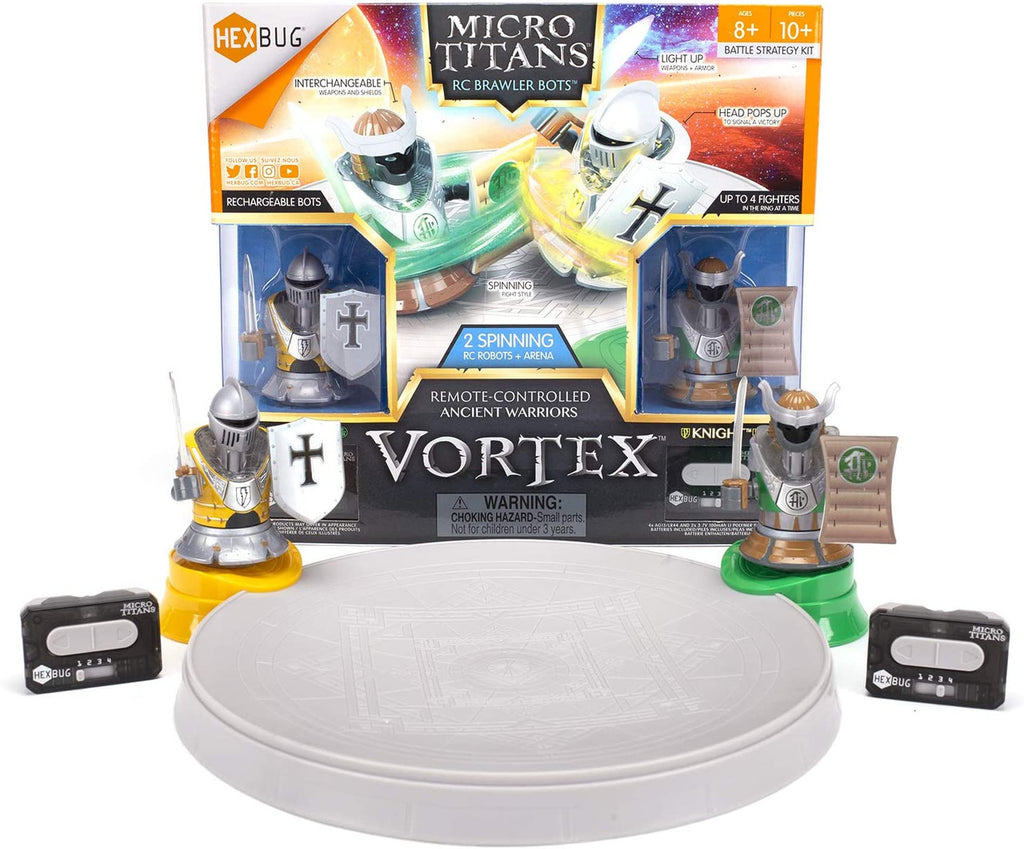 Hexbug Micro Titans Vortex (Knight vs Samurai)
