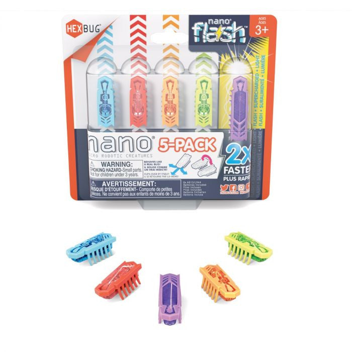 Hexbug Nano Micro Robotic Creatures 5-Pack