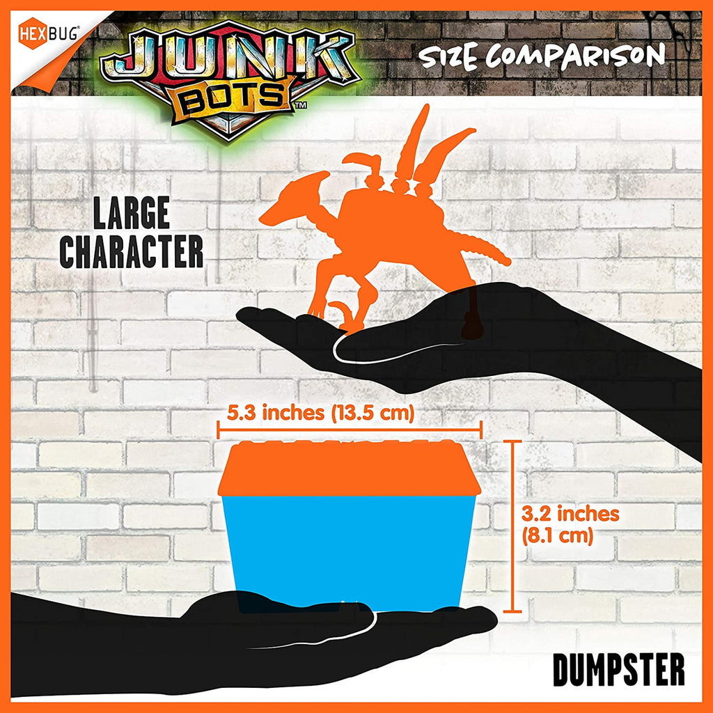 Hexbug 430-7679 Junkbots - Alley Dumpster Assortment