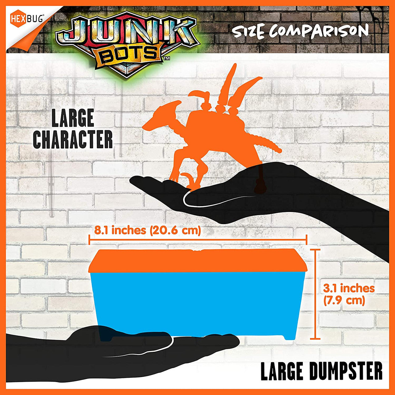 Hexbug 430-7680 Junkbots - Industrial Dumpster Assortment