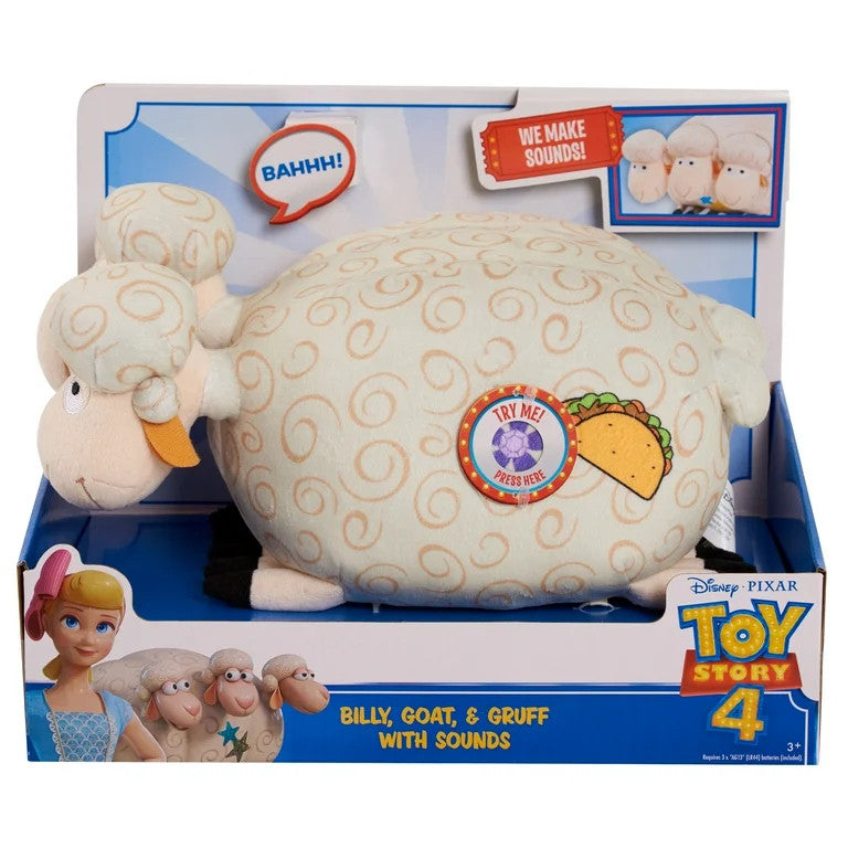 Just Play Disney Pixar Toy Story 4 Billy, Goat, & Gruff with Sounds