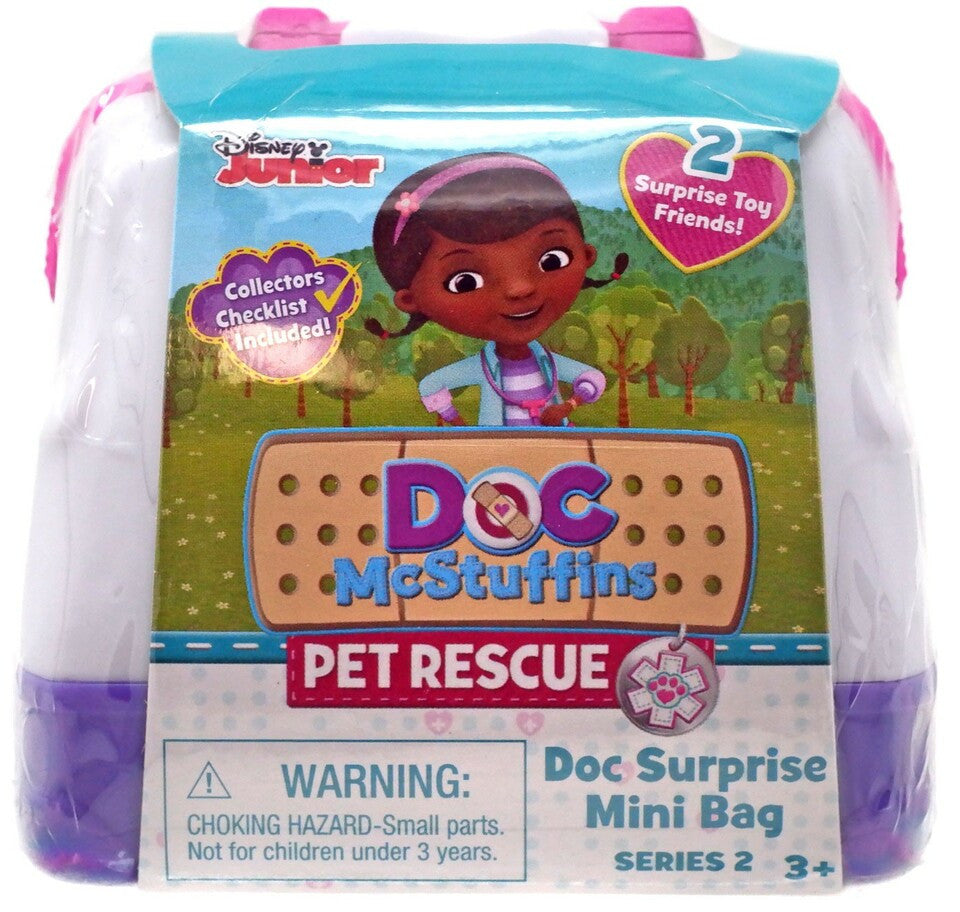 Just Play 92407 Just Play Doc Mini Bag Carrier And 2 Toy Friend