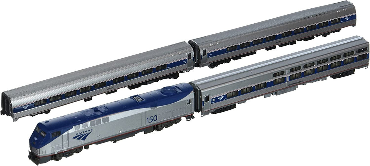 Kato 1066285 N P42 Amfleet Viewliner Phase VI 4-Car Set