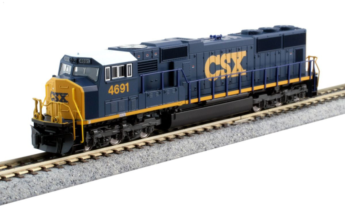 Kato 1767609 N SD70M Diesel w/Flat Radiator CSX #4691
