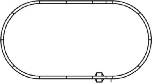 Kato 20864 N V5 Inside Loop Track Set