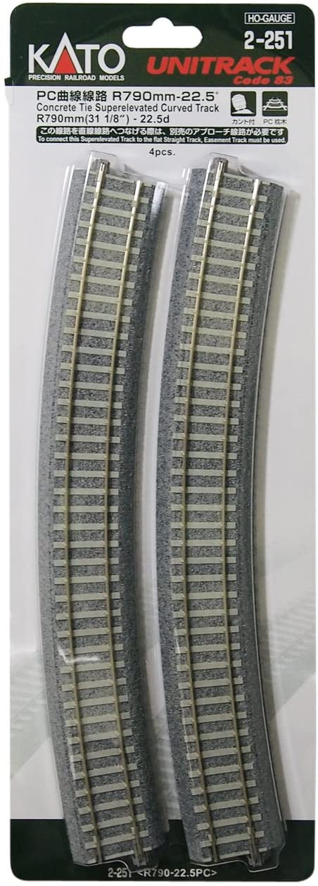 Kato 2251 HO 790mm (31-1/8") 22.5'  Super