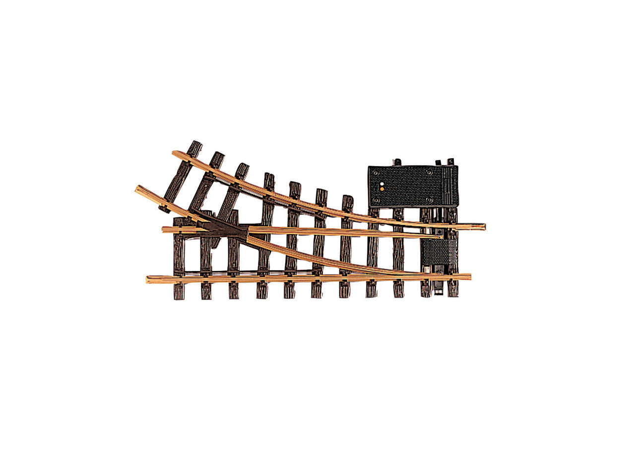 LGB 12050 G Gauge Right Electric Turnout, R1, 30°