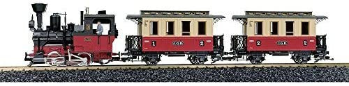 LGB 72302 Passenger Starter Set, with Lights, Sound and Smoke - 120 volts