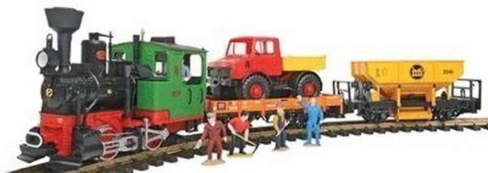LGB 72403 Freight G Scale Starter Set with Sound - 120 Volts